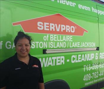 Jeannette Mendez, team member at SERVPRO of Bellaire